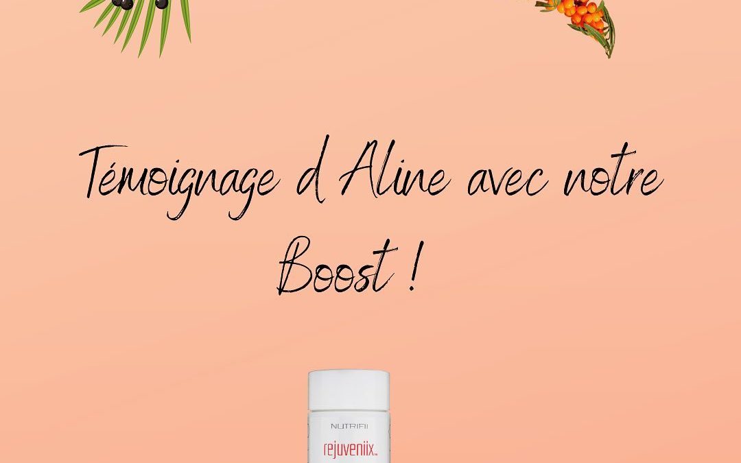 Voici le retour d Aline sur…