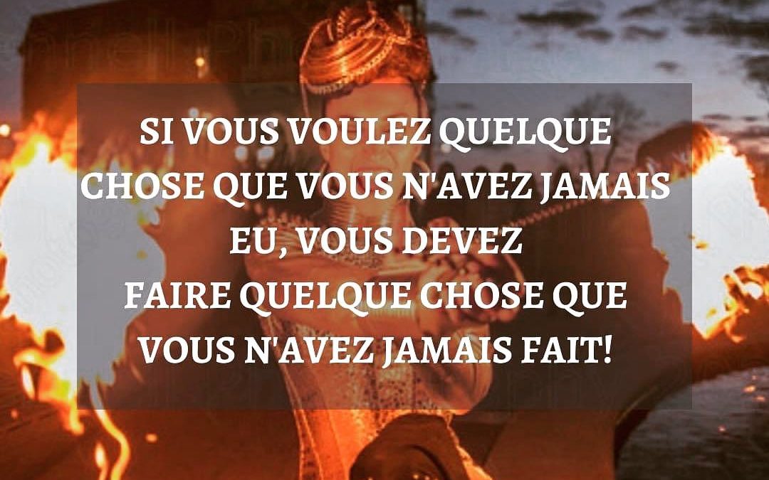 Pensez y et agissez ! 

Un …