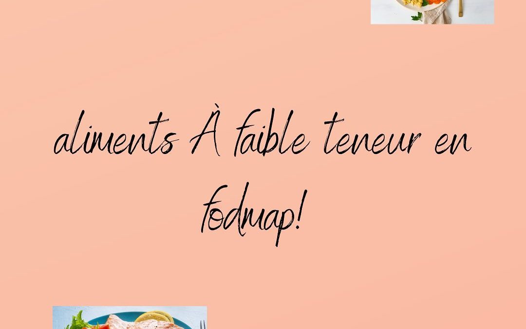 Aliments à faible teneur en…