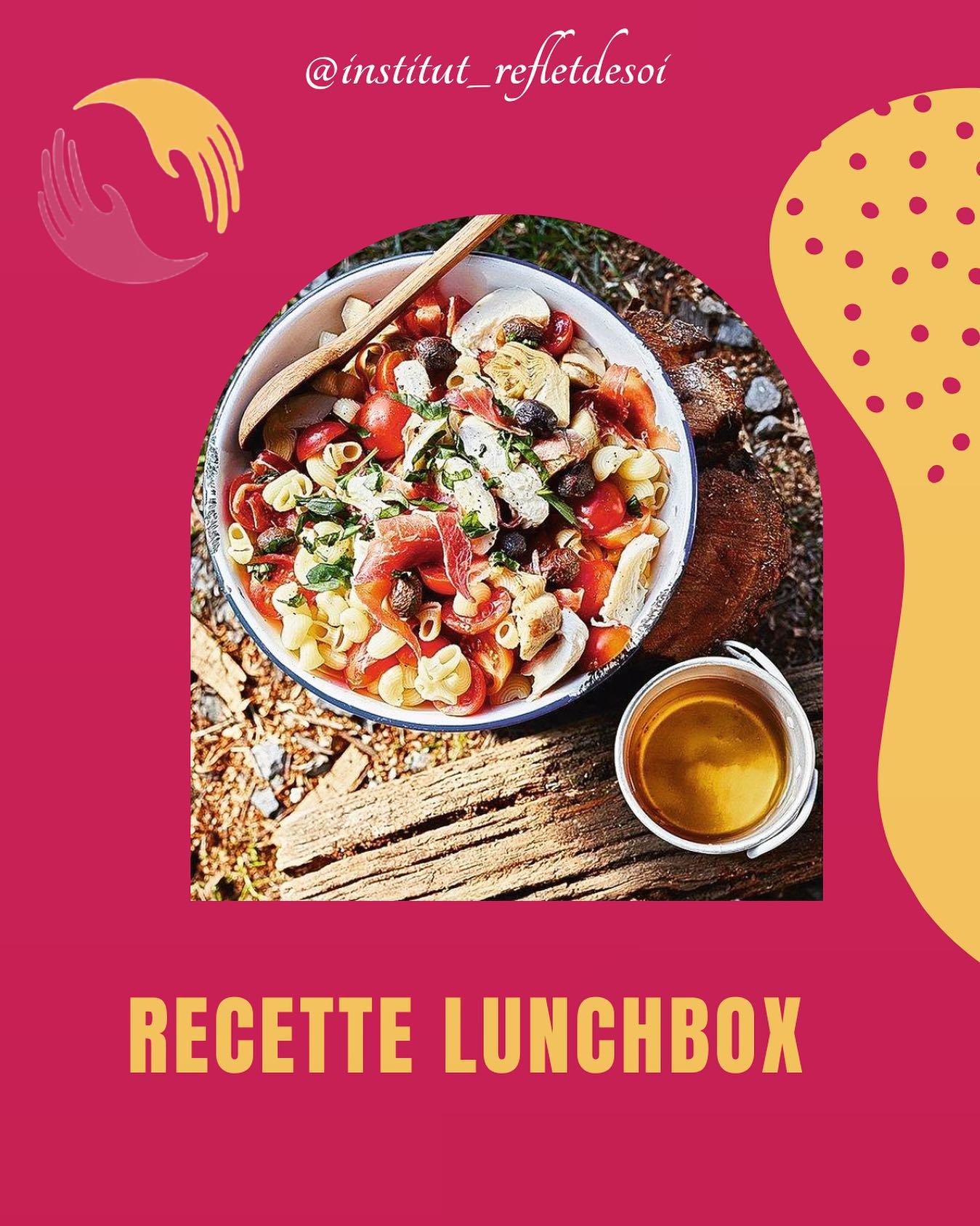 Recette lunchbox 🥙 •180 g ...