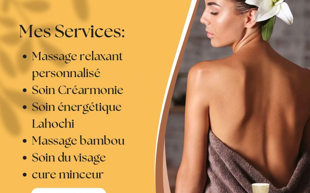 Les bienfaits du massage …
