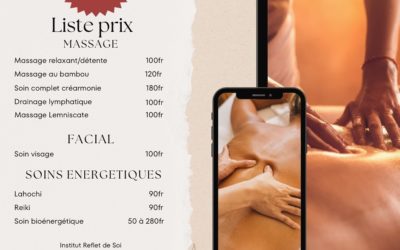 💝 -20% sur le massage ou …